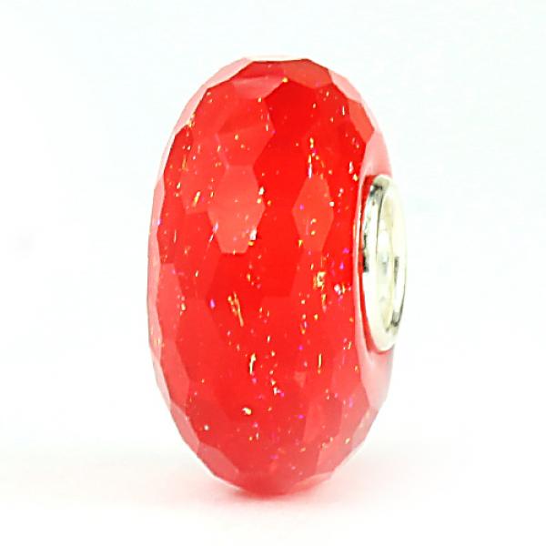 Candy Blush Stardust - Elfbeads Glass